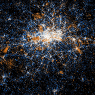 Tweets vs Flickr Photos – Eric Fischer’s City Maps