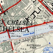Classic Ordnance-Survey 1:25000 Map of London