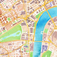 Stamen Design’s Watercolour Map