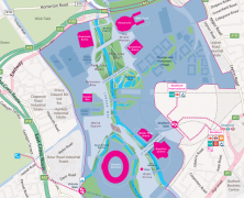 New Olympic Park Map