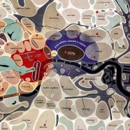 Map of London Social and Functional Analysis 1943