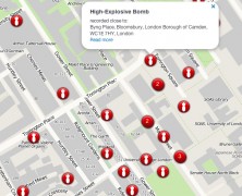 Mapping the London Blitz