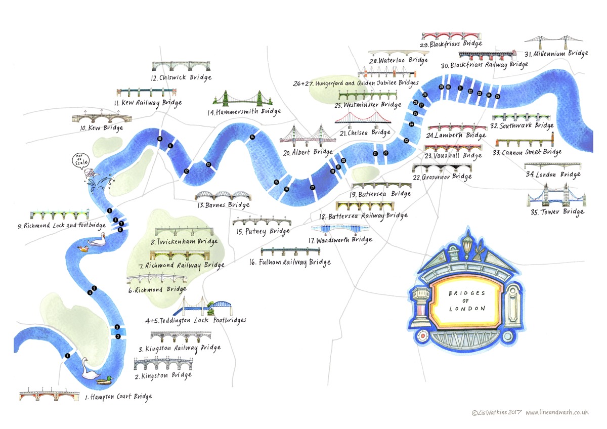 Bridges of London Mapping London