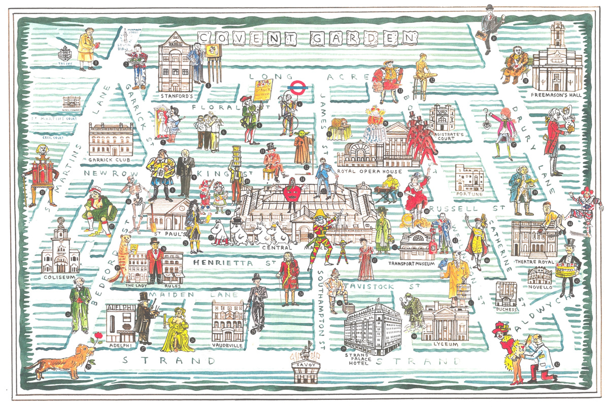 The Covent Gardener | Mapping London