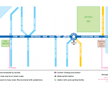 Barclays Cycle Superhighway Line Maps