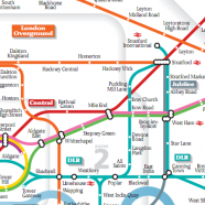 Tube Maps at Funny Angles