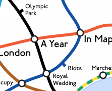London: A Year in Maps