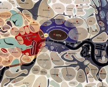 Map of London Social and Functional Analysis 1943