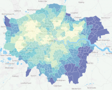 UK Data Explorer: Maps of London’s 2011 Census