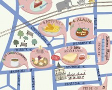 A Food Tour Map for East London