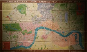 Bauerkeller’s New Embossed Plan – Mapping London