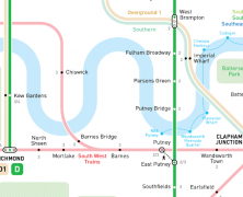 INAT London Metro Map