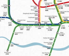 Square Deal: A Tube Map of House Prices