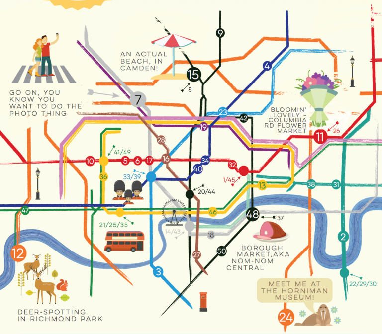 Travelzoo’s Summer Map of Free Things – Mapping London