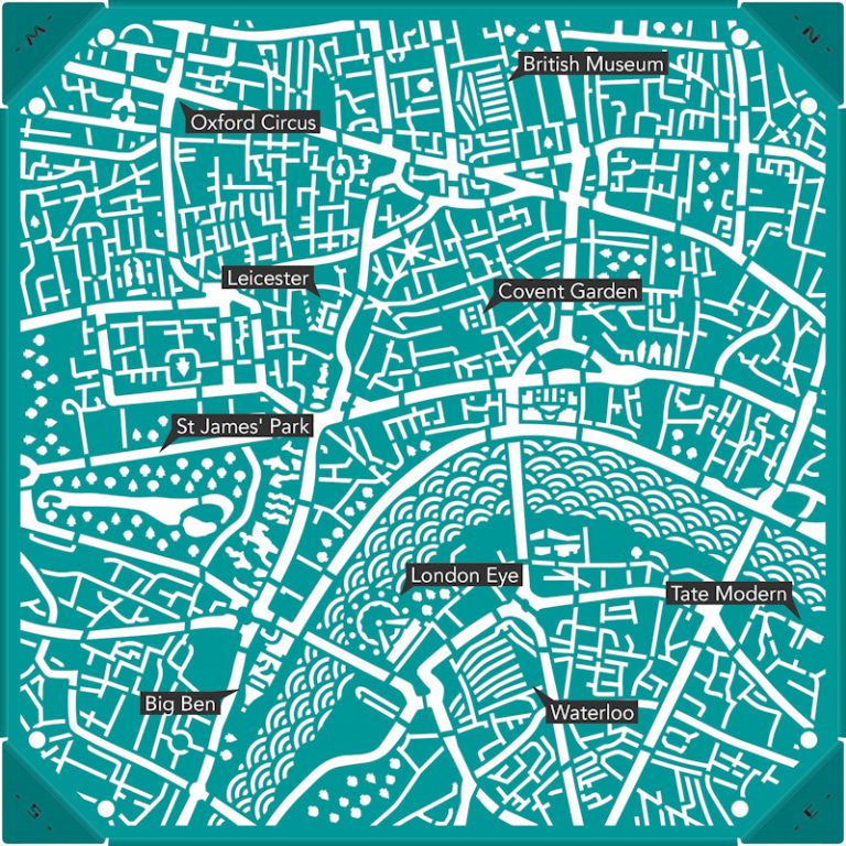 Map on Table – Mapping London