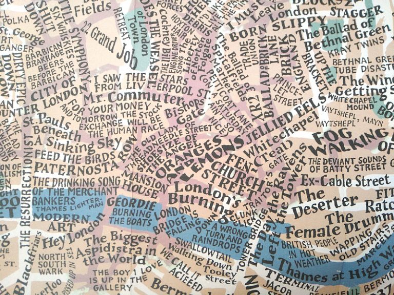 Songs of London Town | Mapping London