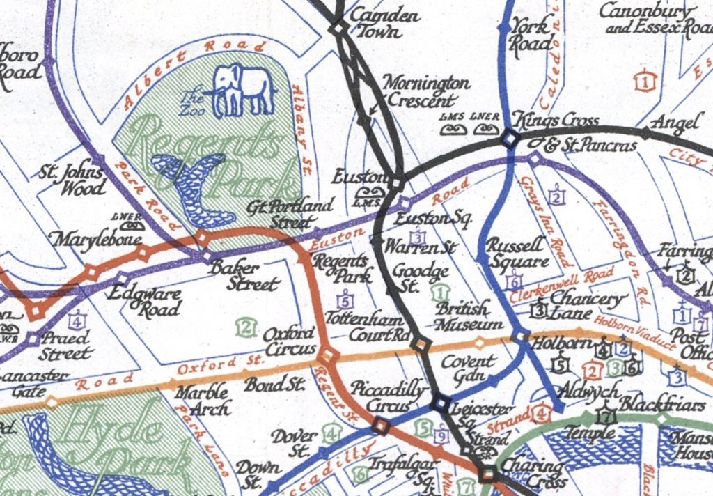 Underground Railways of London, 1928 | Mapping London