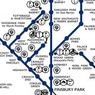 London Suburban Lines 1939 (Modern Reproduction)