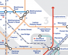 Walking Tube Map – Extended