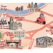 Illustrated Maps of SE London